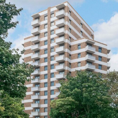 Brook House women-only social housing development in North London