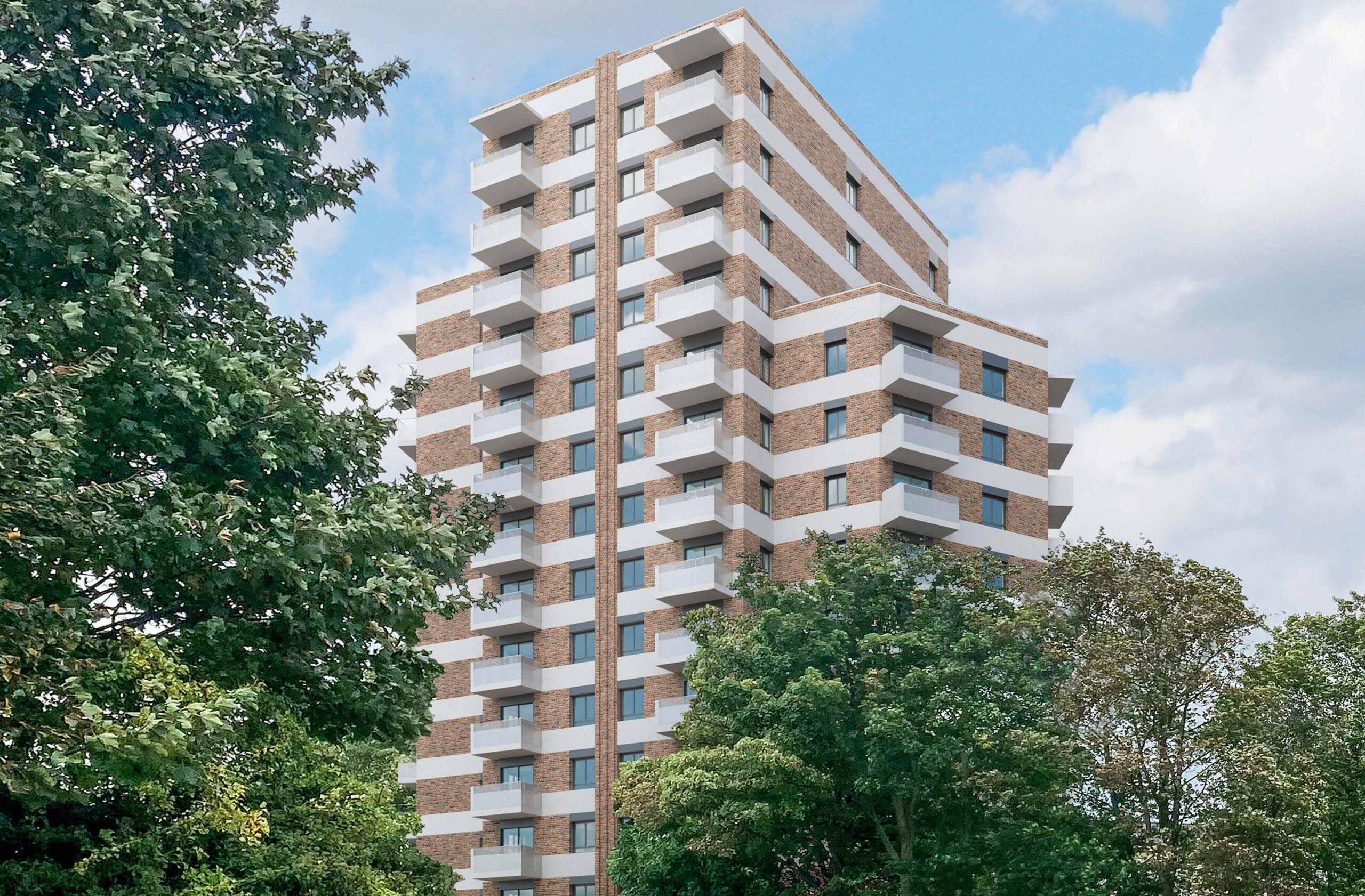 Brook House women-only social housing development in North London
